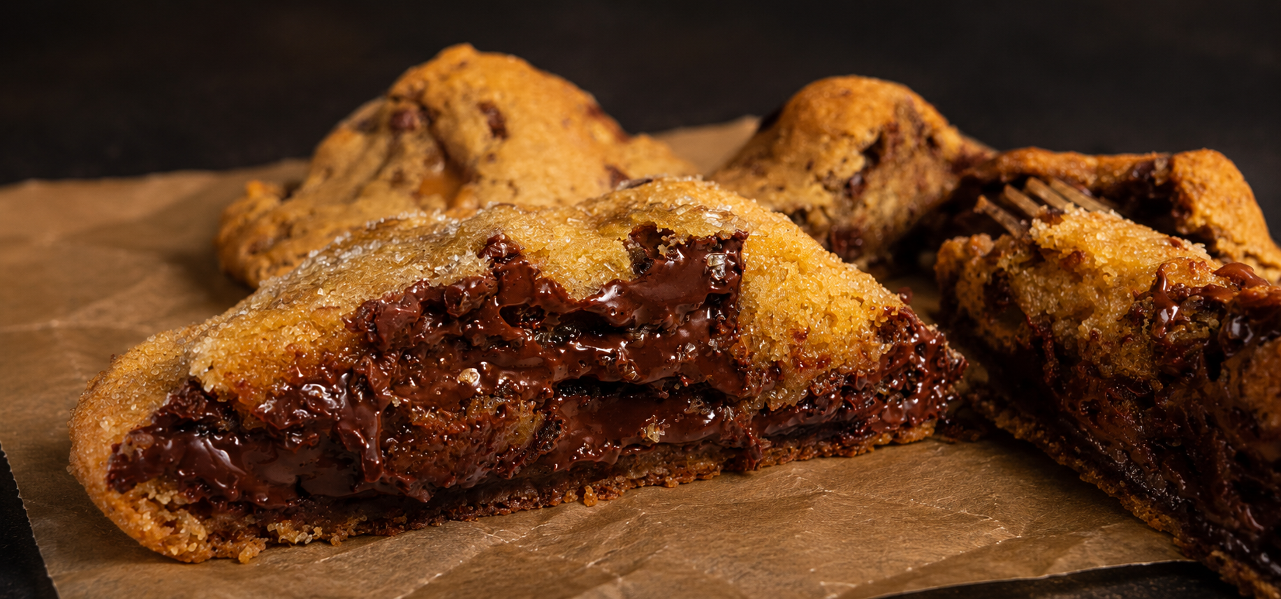 Blasted Butter cookie chocolate interior